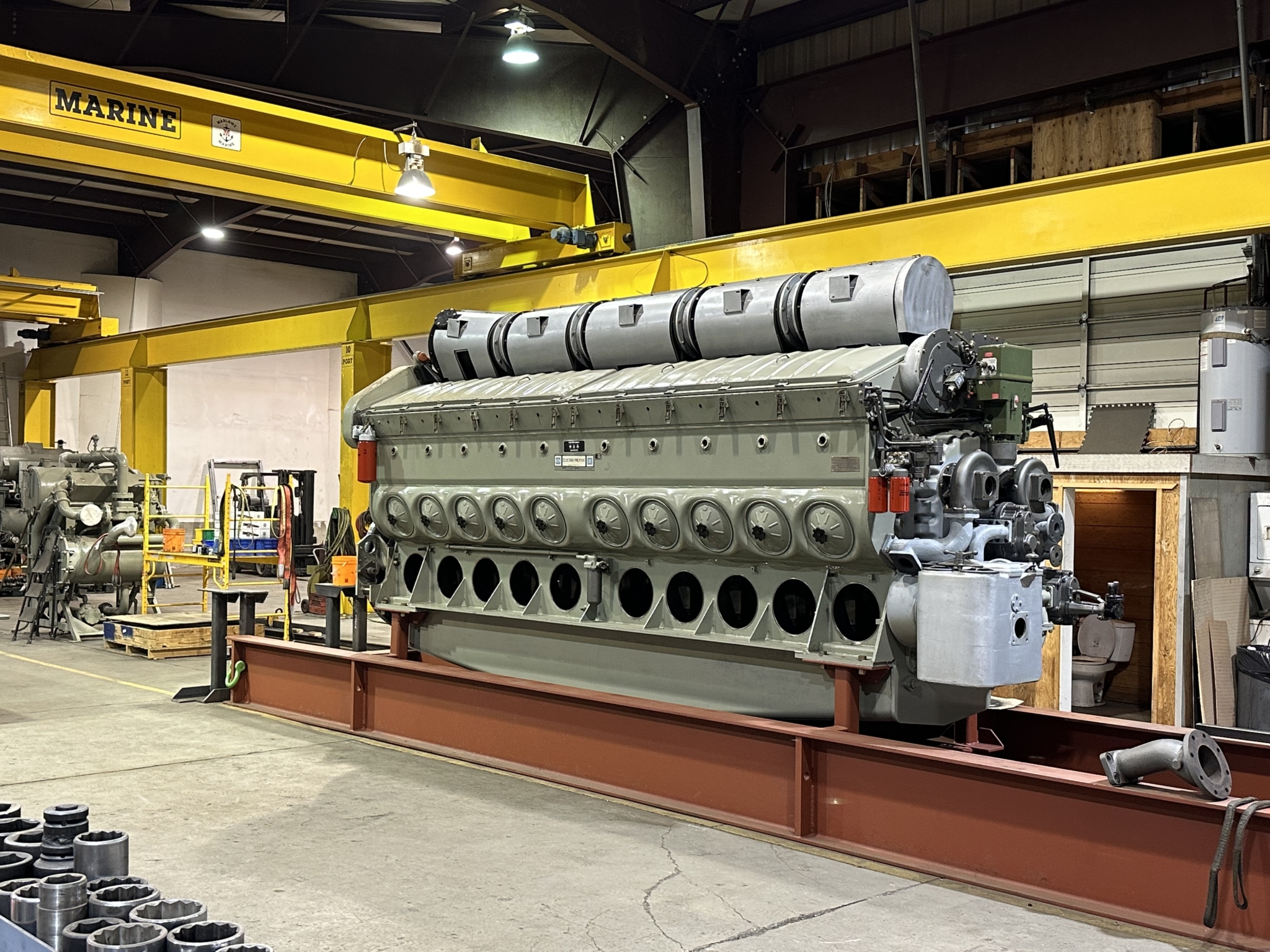 Current Projects - EMD Engines, Rebuilding, Conversions, Marlowe Marine